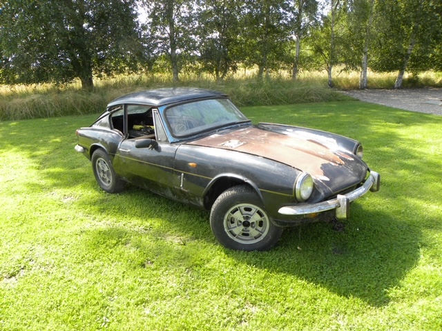 Triumph GT6 årg. 1968 - Restaureringsprojekt